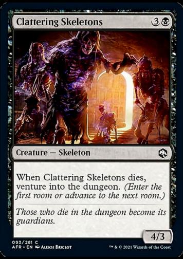 Clattering Skeletons (Klappernde Skelette)